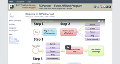 Desktop Screenshot of fxpartner.net